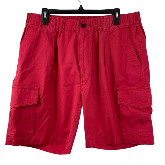 Tommy Bahama Men’s Red Relax Casual Cargo Shorts Size Large - Picture 1 of 6